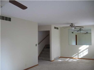 A FEW STAIRS UP TAKE YOU TO THREE LARGE BEDROOMS A