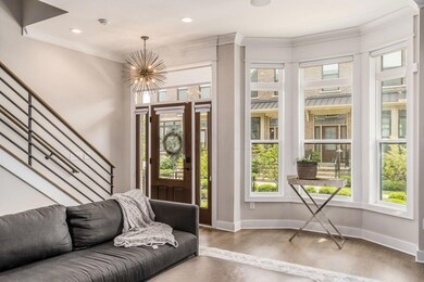 Front bay window