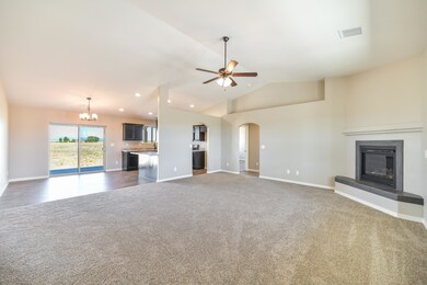 Enjoy the cozy fireplace