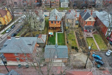 1309 Neil Aerial view of back of home