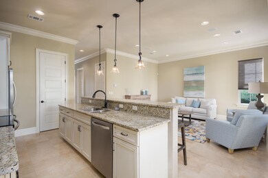 Kitchen and Living Room