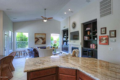 Kitchen to Family Rm.