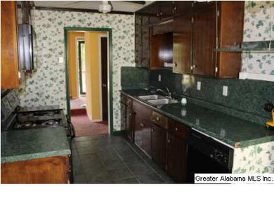 Galley style kitchen