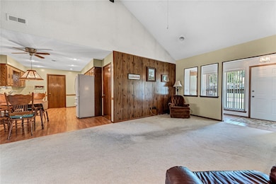Spacious Family Room opens to Eat-in Kitchen.