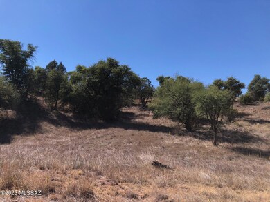 Lot is at top of hill