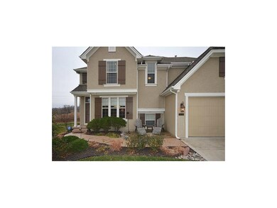 Stamped concrete walk & stoop, stucco, extensively