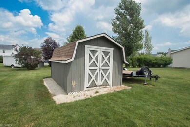 10x16 Storage Shed in the backyard.