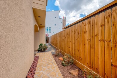 This beautiful and new fence wraps all the way aro