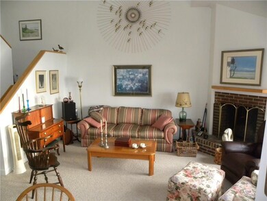 Wood burning fireplace could be...