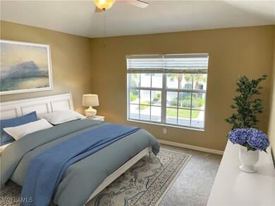Virtually Staged Front Guest Bedroom