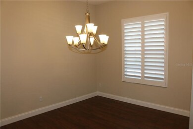 Dining and living rooms feature engineered hardwoo