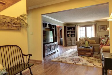 Foyer to living room