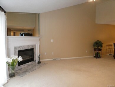angled gas fireplace for maximum wall space