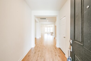 Spacious entry