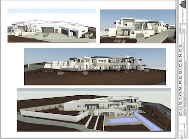 View of marketing collateral with multiple images