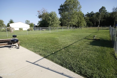 fenced in yard