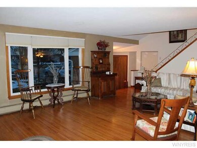 Living Room Living Room with gleaming hardwood flo