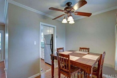 This formal dining space features the lighted ceil