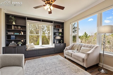 Formal Living Room OR flex space with gorgeous woo