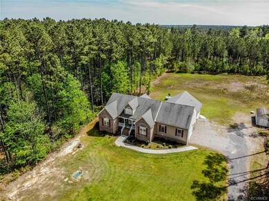 Close-in country on 1.47 private acres.