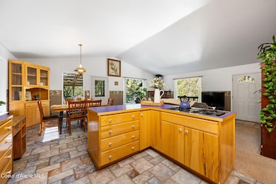 Kitchen with Gas Stovetop
