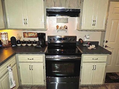 Kitchen. New oven.