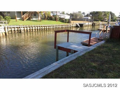 Fishing Deck in Backyard