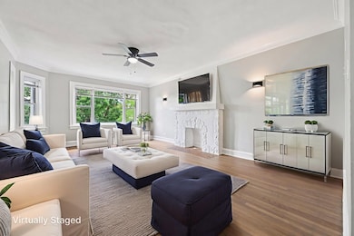 Photo is from a similar unit in the building.