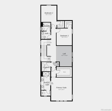 Additional highlights include: gas range, patio, loft, additional sink at upstairs secondary bath, craftsman railing and spindles at stairs.