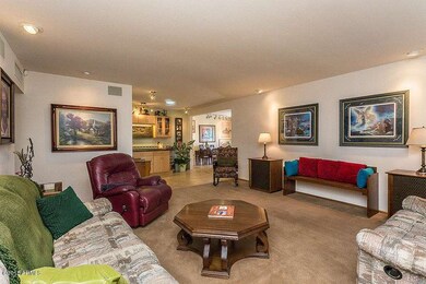 Living Room Looking to Kitchen