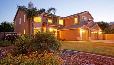 curb appeal at dusk