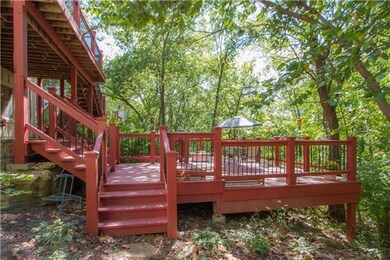Amazing outdoor living space brings you into the w