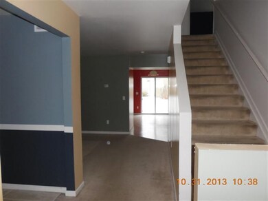 From front door to breakfast area