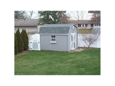 Vinyly fence. Storage shed
