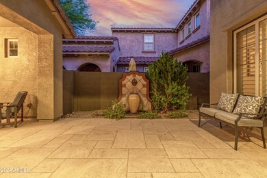 Courtyard fountain