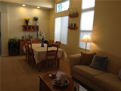 Elegant Dining Room with vaulted ceilings!