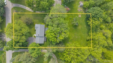 lot lines are approximate - measures 125' wide by