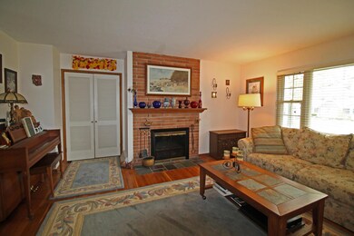 Hardwood floors in most rooms