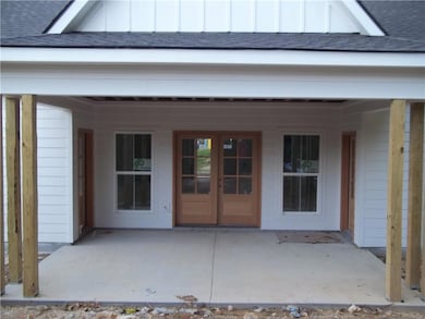 Back Covered porch