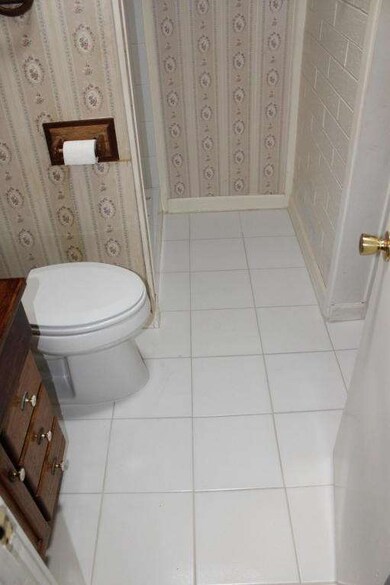 Master bath with new tile