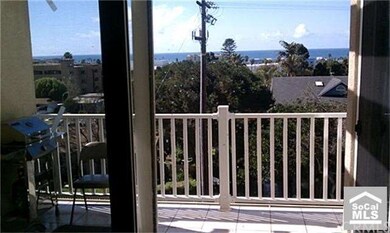 Private balcony with Ocean, sunset , city lights v