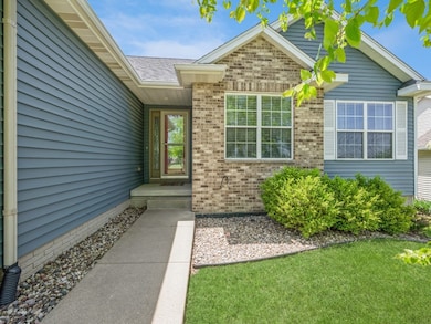 Inviting front entry