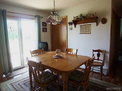 Dining Room. DINING AREA HAS A SLIDING GLASS DOOR.