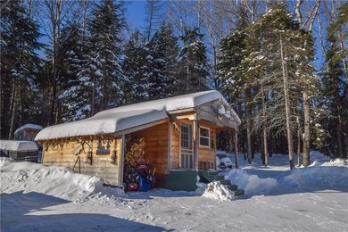 Side view of the bunkhouse on a...