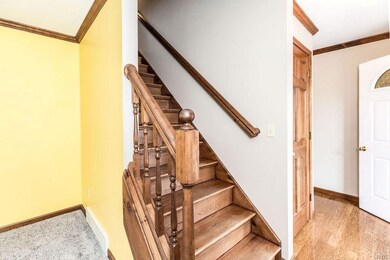 Newer hardwoods on the upstairs.