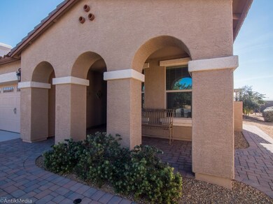 Covered patio