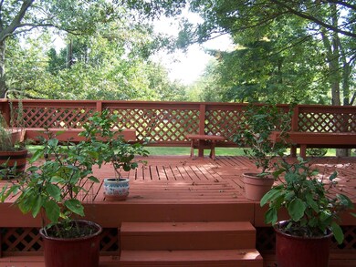 Deck restained in August 2017