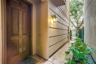 The home has a private deadbolt gate on both the s