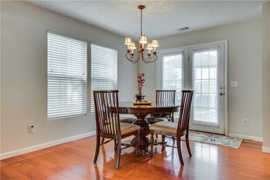 Dining area can fit a table to seat 6-8.