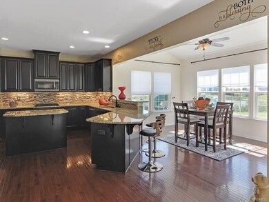 Tons of natural sunlight streams through windows f